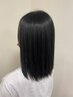 カット＋縮毛矯正＋濃密ラフカトリートメント￥20000