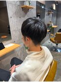 ツーブロックマッシュショート
