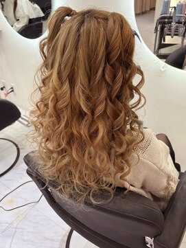 クラン 梅田店(clan) ハーフツイン/梅田ヘアセット