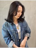 【YOKE】暗めカラー艶髪アッシュグレージュ縮毛矯正髪質改善