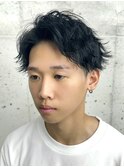 爽やか2wayマッシュショート/ビジネス就活ヘア/眉毛