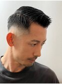 フェードスタイル/スキンフェード#ミドルフェード/barber/床屋