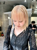 ヲタク(wotaku.) ホワイトベージュミルクティーカラーホワイトブロンドハイトーン