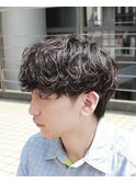 コンパクト韓国風シャドウパーママッシュ