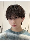 men's/メンズ/スパイキーショート/フェード/ニュアンスパーマ
