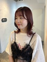 シー.(SHE.)&nbsp;【SHE.】くびれ/ボブ/レイヤー/チェリーピンク/ブリーチなし