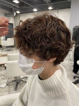 キーチェ 梅田中崎町(keych) ニュアンスパーマ/レイヤーボブ[中崎町/梅田駅］