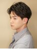 【大宮駅前店初めての方☆男性限定】カット+パーマ+トリートメント
