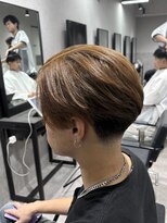 テクト バイアッシュ 吉祥寺店(Tect by Ash)&nbsp;テーパーフェードニュアンスパーマセンターパートフェザーパーマ