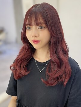 アナ ラーナ(Anna Lanna) チェリーレッドカラー【野呂朱里】