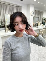 ロマーリ 倉敷(LOMARLIE)&nbsp;ニュアンスパーマ20代30代髪質改善パーマボブ