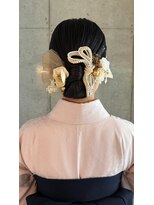 ルラブランシェ(Rula branche)&nbsp;卒業式ヘアシニヨン