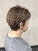 エンクス(enx)&nbsp;大人ガーリー/ダークアッシュ/似合わせカット/鶴ヶ峰SK3