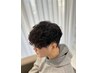 スペインパーマ+bcaトリートメント+シェービング+眉カット