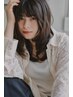 【雨の日も可愛いヘアへ♪】柔らかカラー+顔周り縮毛+カット¥12000~