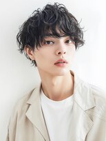 トニーアンドガイ メン 与野駅前店(TONI&GUY MEN)&nbsp;ニュアンスデザイン暗髪サーフカールフェザーマッシュ10代20代p2