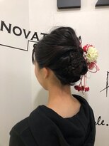イノヴェーションスタイル(INNOVATION STYLE) [INNO STA OYAMA］ 着物Hair成人式前撮りセット