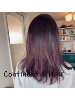 コンチネンタルヘア(continental hair) グラデーションカラー