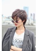 カットで作るナチュラルクールショート　【池田　涼平】