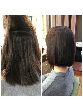 ヘアーグラン(Hair Gran.) 縮毛矯正施術例