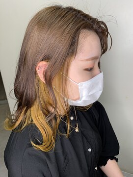 ゼスト 八王子店(ZEST) ナチュラルベージュ×ネオンイエロー