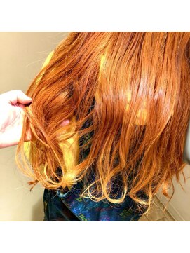ネオヘアー 曳舟店(NEO Hair) オレンジカラー