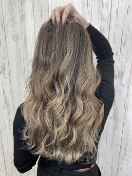 アンダーバーホワイト 京橋店(_WHITE) バレイヤージュカラー