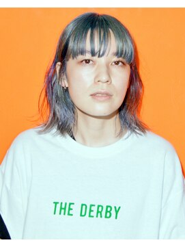 ダービー(THE DERBY) 【THE DERBY】WOLFBLUE* #ボブルフ#ショコラベージュ#カール