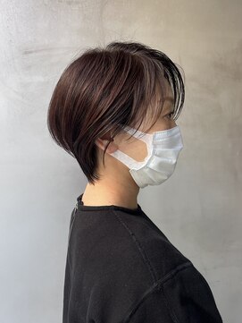 エムプラス 二子玉川(Mplus) 【30代40代50代】レイヤーショート★白髪ぼかし Mplusミズイデ