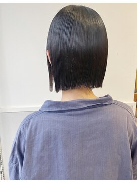 バブ バイネオリーブ(Bab by neolive) パツっと切りっぱなしボブ☆