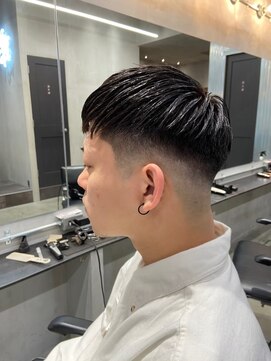 エフエム 明大前(FM) バーバー 刈り上げショート/アップバング/フェードカット