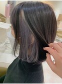 大人気インナーカラー×ツヤ感◎ボブ【札幌】