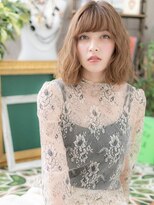 カバーヘア ブリス 戸田公園西口店(COVER HAIR bliss) ★カーキベージュハイライトゆるふわボブパーマ20代30代40代★9