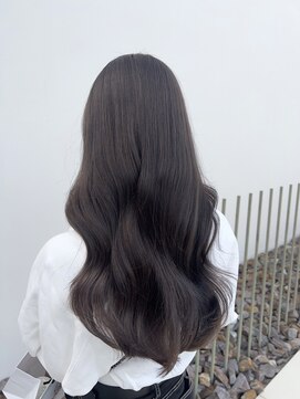 ゴットフロー(GOTTO FLOW) グレージュ/透明感/韓国巻き/暗髪/ブリーチなしダブルカラー