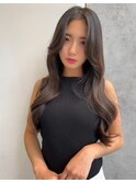 プラチナベージュ_イメチェンハッシュカット似合わせカット