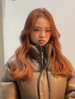 ロンド 表参道店(Lond)&nbsp;TWICEサナちゃん風　レッドブラウン