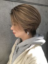 メロン 恵比寿(MERON)&nbsp;ハイトーンベージュ×ショート