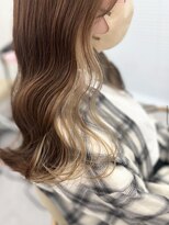 ミミヘアーガーデン(mimi hair garden) インナーカラーベージュ