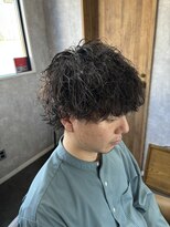 ヘアーアトリエルキナ(hair atelier LUCINA)&nbsp;波巻きパーマ メンズ メンズカット メンズパーマ ツイスパ