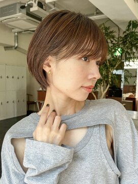 ガーランドギンザ(Garland Ginza) 大人可愛いショートボブ丸みショート