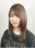 ロングウルフカットミディアムウルフ顔まわりレイヤーカット