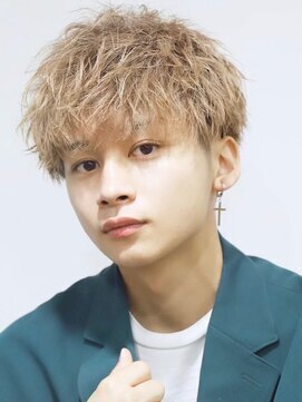 リップス 仙台annex(LIPPS) 無造作ツーブロックショートマッシュ