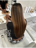 縮毛矯正髪質改善ハイライトレイヤーカット枚方美容室エクステ