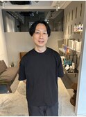 メンズミディアムボディーパーマスタイル