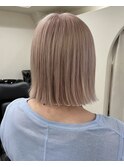 ハイトーン ピンクベージュ