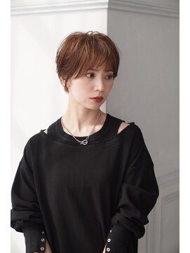 トッカ ヘアアンドトリートメント 難波店 小顔似合わせカット愛されクールショート20代/30代40代50代/難波