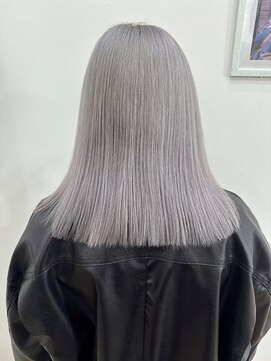 ロックス バイ マグ 松本(rocks BY MAG) 20代30代大人可愛い艶感アッシュグレージュケアブリーチ