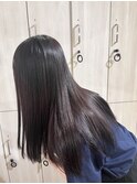 ツヤツヤボルドーカラー