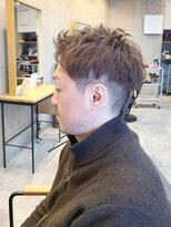 ヒート トウキョウ 目黒店(HEAT TOKYO)&nbsp;ツーブロマッシュレイヤーパーマメンズ目黒