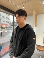 ヌーク 押上店(NooK)&nbsp;ニュアンスパーマ/フェザーパーマ/アップバング/メンズサロン